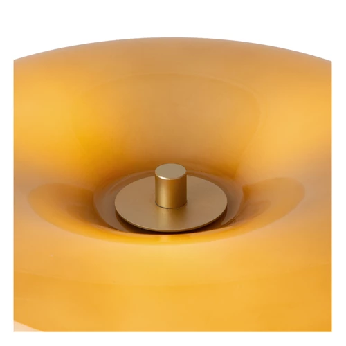 Lucide SENTINO - Lampe de table - Ø 30 cm - 3xG9 - Taupe - détail 1